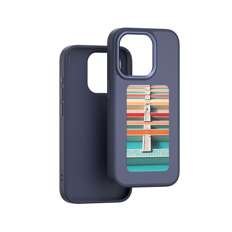 Nova-Drop Solid Four-color selection NFC E-Ink Phone Case