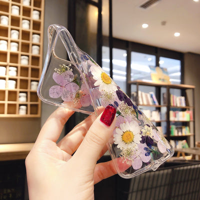 Nova-Drop's Preserved Flower Epoxy Phone Case