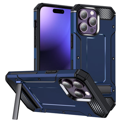 Nova-Drop Metal Bracket Military Drop-resistant Protective Cover for Iphone 11-14