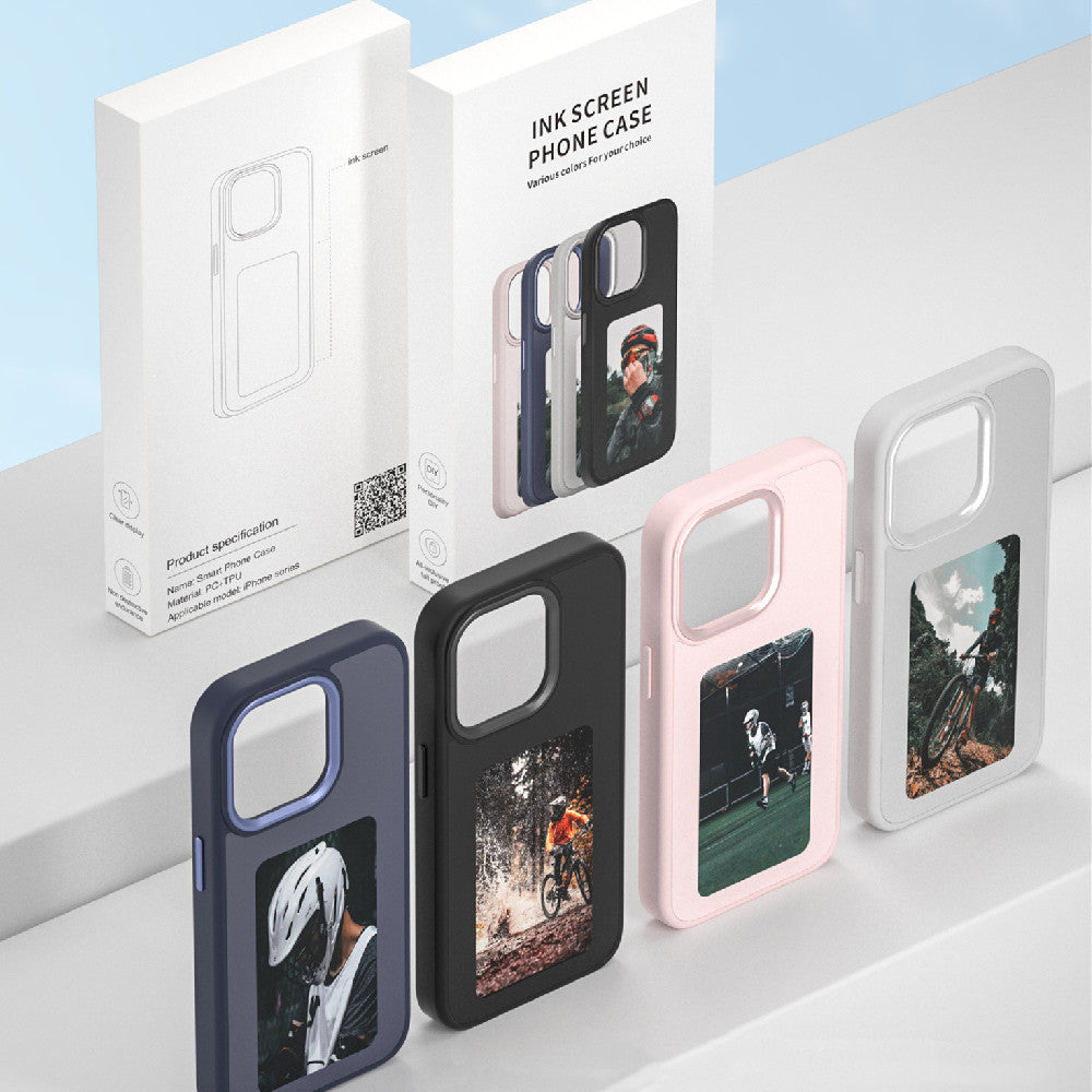 Nova-Drop Solid Four-color selection NFC E-Ink Phone Case