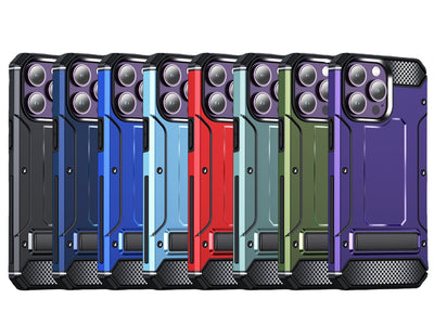 Nova-Drop Metal Bracket Military Drop-resistant Protective Cover for Iphone 11-14