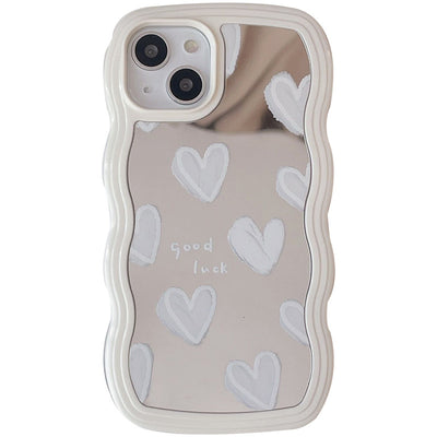Nova-Drop Creative Wavey Heart Phone Case FOR SAMSUNG