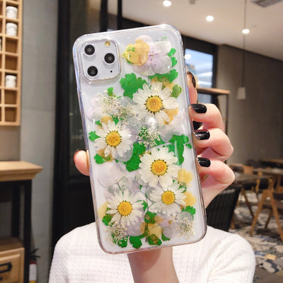 Nova-Drop's Preserved Flower Epoxy Phone Case