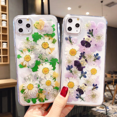 Nova-Drop's Preserved Flower Epoxy Phone Case