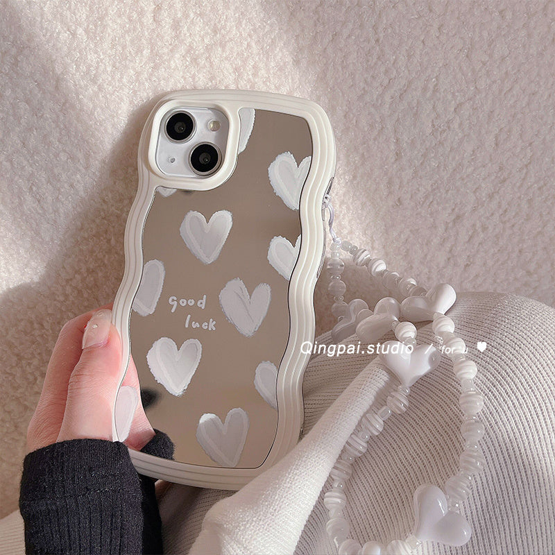 Nova-Drop Creative Wavey Heart Phone Case FOR SAMSUNG