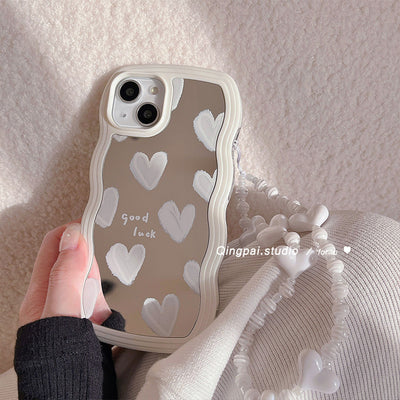 Nova-Drop Creative Wavey Heart Phone Case FOR SAMSUNG