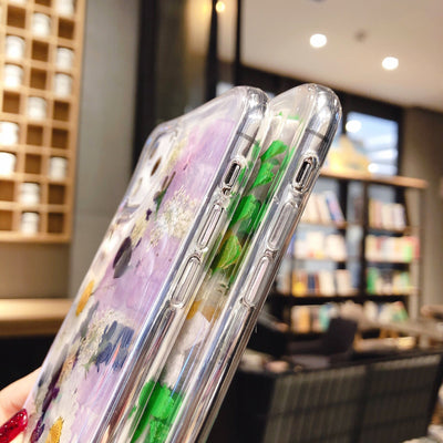 Nova-Drop's Preserved Flower Epoxy Phone Case