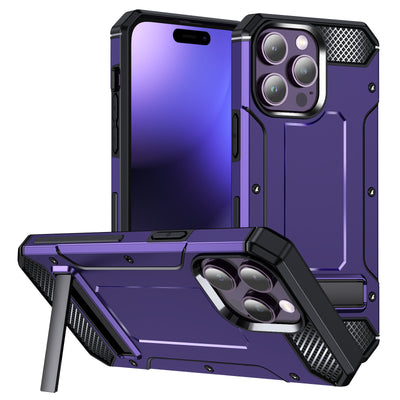Nova-Drop Metal Bracket Military Drop-resistant Protective Cover for Iphone 11-14