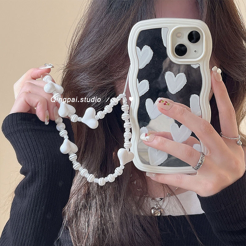 Nova-Drop Creative Wavey Heart Phone Case FOR SAMSUNG